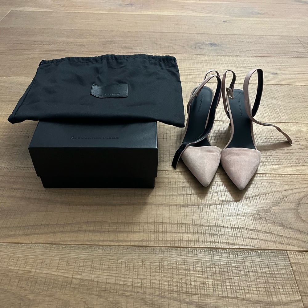 Alexander Wang Lucie Pump high heel shoes in blush pink. Size 38 EU - Picture 7 of 9
